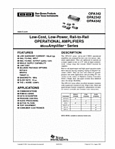 DataSheet OPA2342 pdf
